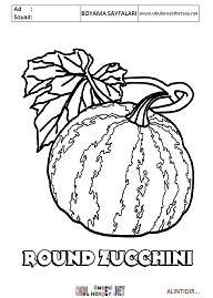 ingilizce boyama sayfaları